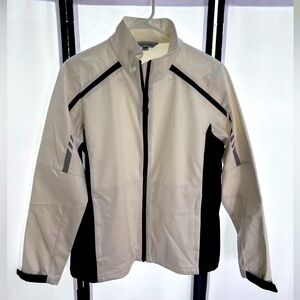 Waterproof White and Black Jacket